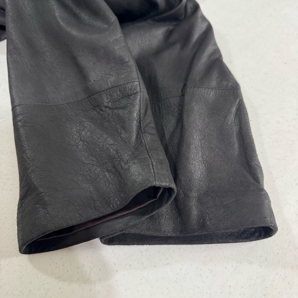 Remy Lamb Leather Blazer Men Size 42 - Picture 11 of 13